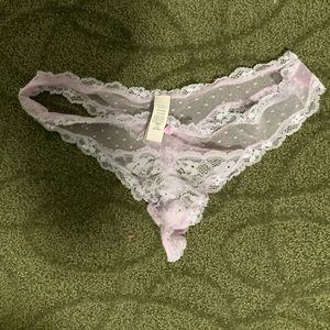 Victorias secret dream angel lavender song with pink rose that size large
